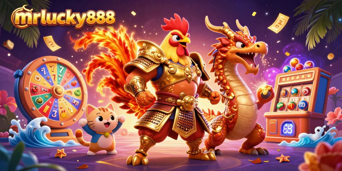 Experience a thrilling world with mrlucky888's dynamic gaming elements and vibrant characters.