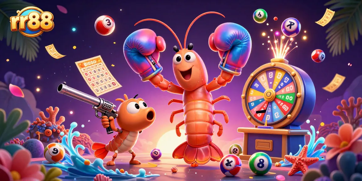Engage with rr88’s exciting lottery experience featuring lively characters and dynamic elements.