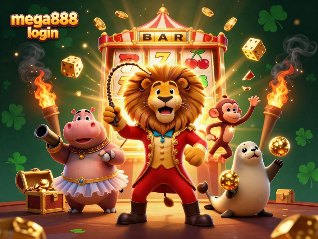 Spin the mega888 login and enjoy thrilling wins with festive characters and jackpot symbols.