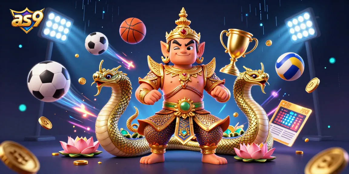Bet on dynamic games with as9, where friendly yaksha and Naga companions energize the betting experience.