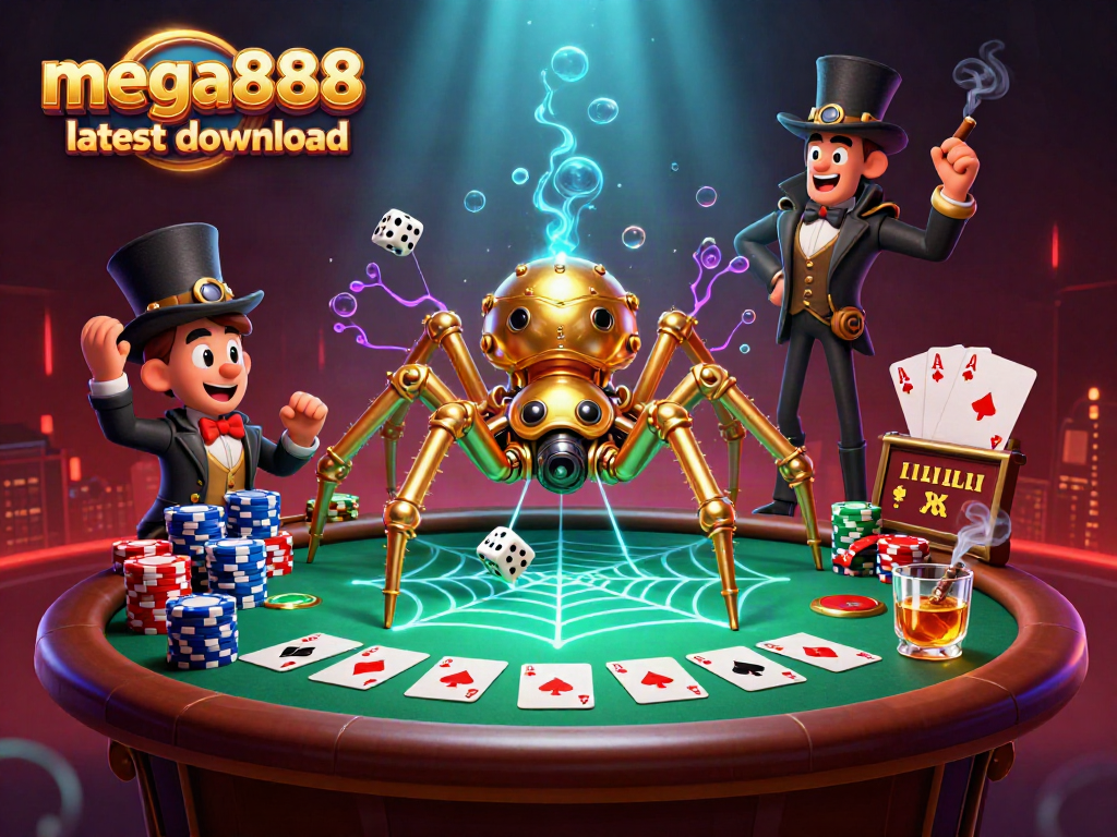 Experience the mega888 latest download with a vibrant casino atmosphere full of exciting game elements.