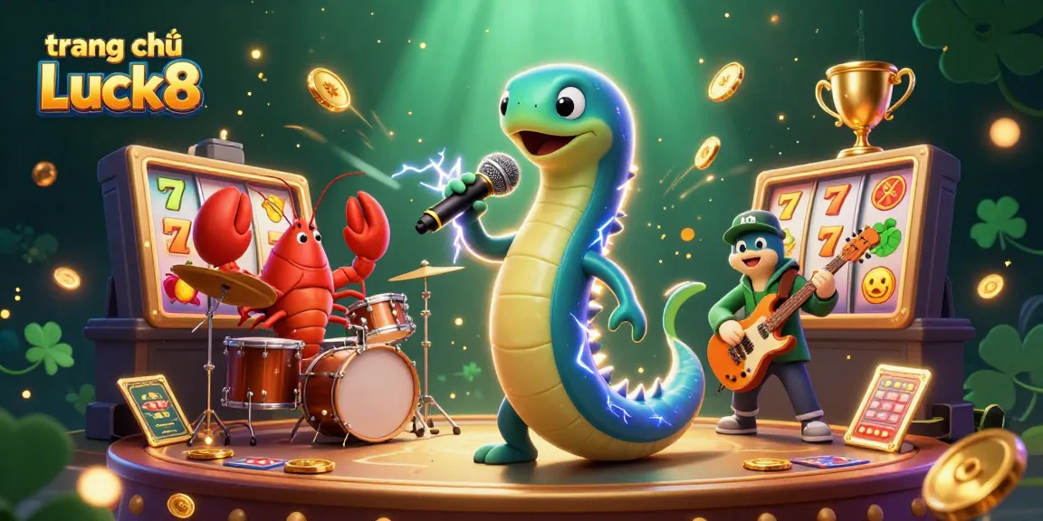 Experience the excitement of slots at trang chủ Luck8 with dynamic 3D characters and elements.