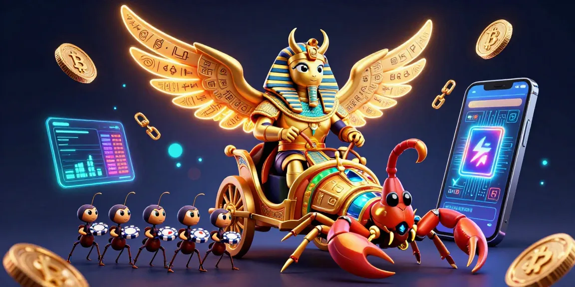 Experience the thrill of s666 with a grand assortment of games and crypto elements in this 3D casino illustration.