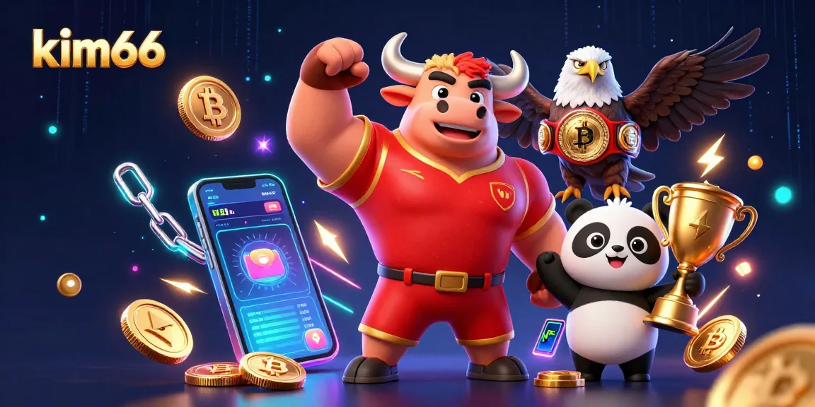 Win big at kim66 with a dynamic 3D scene showcasing exciting casino action.