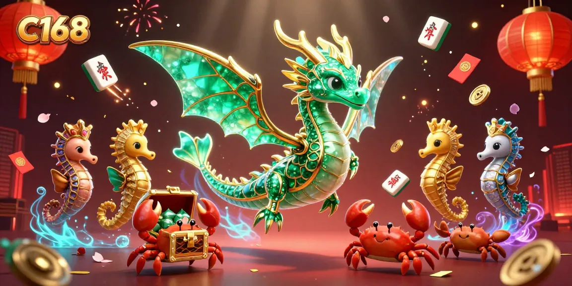 C168 brings vibrant gambling experiences to life with dazzling 3D characters and casino elements.